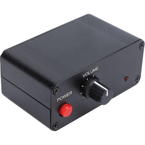 Audio-Vorverstärker mit 20 dB Verstärkung, Dual-Operationsverstärker, 3,5-mm-Eingang und 3,5-mm-Ausgang, DC 5–16 V (1/4)