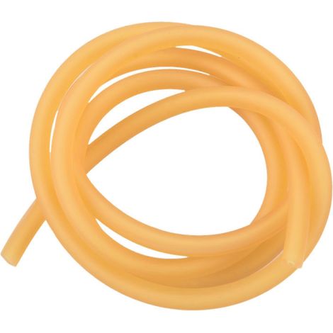 Tube élastique en latex naturel jaune 2 x 5 mm, taille 1 m (1/4)