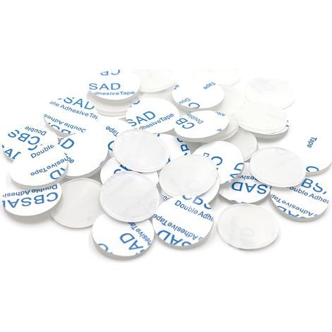 Lot de 40 patins en caoutchouc pour plaques de verre, 25 mm, tampons de protection ronds transparents, tampons de protection antidérapants pour plaque en verre, tables à manger, armoires (1/5)