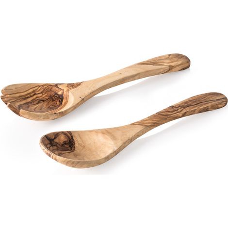 Couvert à salade 27 cm bois d'olivier PURE OLIVE - Was Germany (1/2)