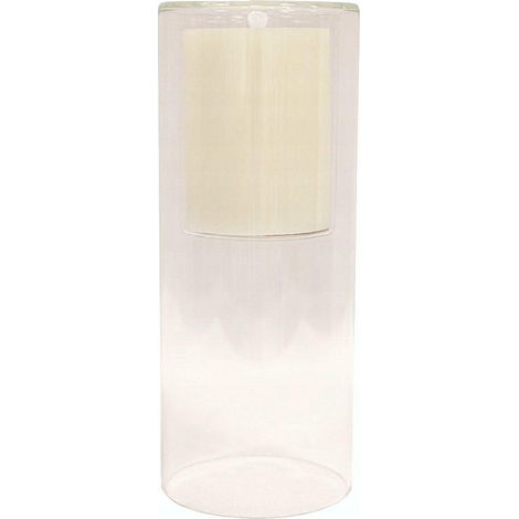 Home Styling Collection Candela LED Vetro Trasparente Moderna