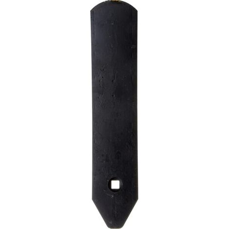 Piastra guida dritta con staffa per gamba da 30 mm 80x8x425 mm UNIVERSALE 664424N (1/3)