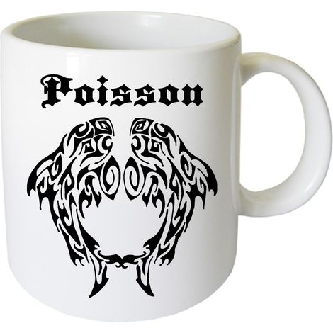 Tasse en céramique Poisson Cbkreation