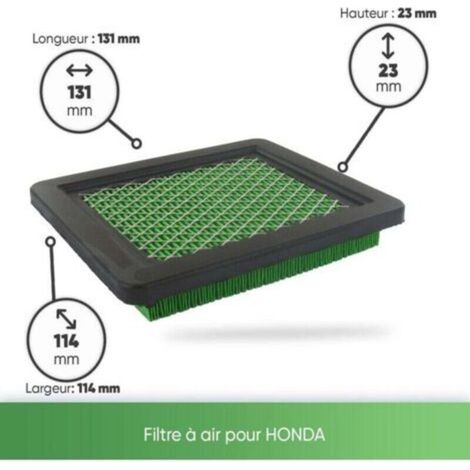 Filtre à air pour tondeuse Honda – Remplace les filtres d'origine 17211-ZL8-000, 17211-ZL8-003, 17211-ZL8-013, 17211-ZL8-023, 17211-Z8B-901, 17211-ZE8-000, 17211-ZE8-000, 17211-ZL8-000, 17211-7 (1/4)