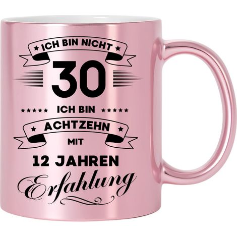 Tazza divertente, regalo per il 30° compleanno (1/2)