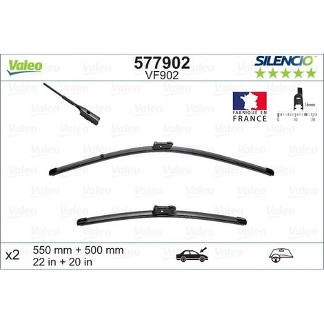 Balai d'essuie-glace Valeo 577902 MINI 0 046 517 46517 61610046517