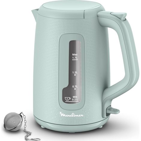 Bouilloire électrique 1,7 L eucalyptus à ébullition rapide