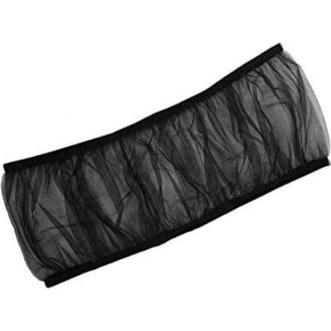 Jupe Cage Oiseaux, Couverture Cage Oiseaux Couverture Cage À Oiseaux Universal Nylon Oiseaux Perroquet Cage Graines Catcher Couverture Shell Doux Ventilé Cage À Oiseaux Jupe Taille L (Noir) (1/5)