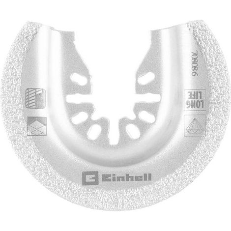 LAMA DIAMANTATA SEMICIRCOLARE spessore lama 1,2 mm
