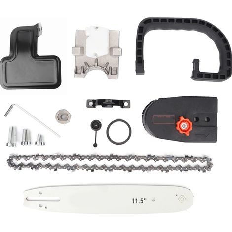 Kit d'accessoires de conversion pour meuleuse d'angle, compatible avec meuleuse 100 mm, idéal pour le travail du bois et chaîne. (1/5)