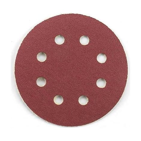 DISCO ABRASIVO AUTOADESIVO KLINGSPOR 125mm PL28CK gr.220 GLS5 8 FORI /50pz.