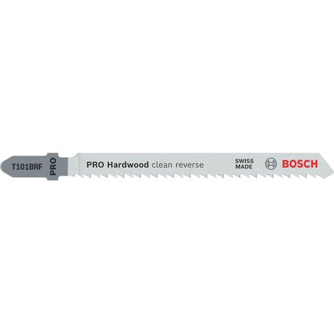 Bosch PRO Hardwood clean reverse T101BRF Stichsägeblatt, 100 mm, 5 Stück (1/5)