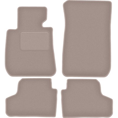 Beige Veloursmatten für: BMW 3 E93 Cabrio (2004-2011) (1/5)