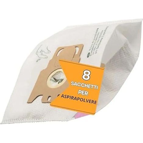 Bolsa para aspiradora Miele 8 piezas color blanco TNT
