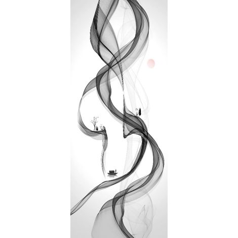 Tapete – Türfolie – PVC – Wiederablösbar – Selbstklebende Rückseite – Wandbild – Für Schlafzimmer, Wohnzimmer und Flur – 200 x 77 cm (1/5)