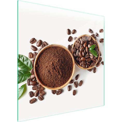 Protezione in vetro per piano cottura 50x52 Caffè (1/5)