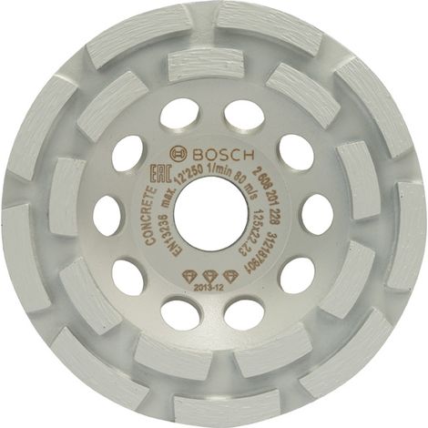 Mola a tazza diamantata Bosch Best for Concrete 125 x 22,23 x 4,5 mm (1/4)