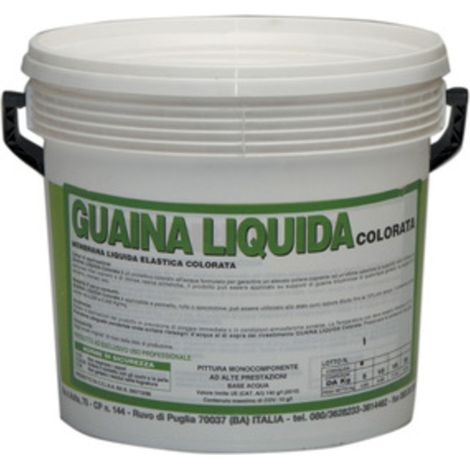 GUAINA LIQUIDA RESINOSA ROSSO 5 KG- 1,0 pz