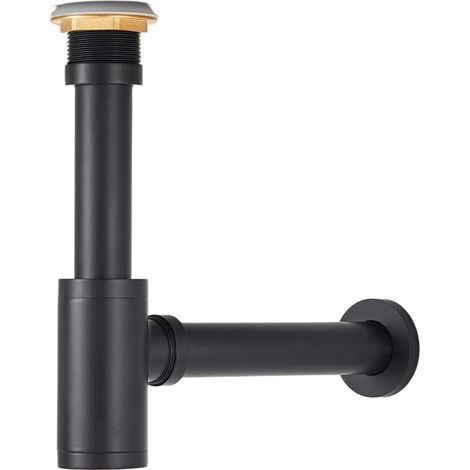Siphon Tube - Acier Inoxydable - Trap Anti-Odeurs Pour Lavabo - Raccord 1 1/4 Pouces - 1 Pièce (1/5)