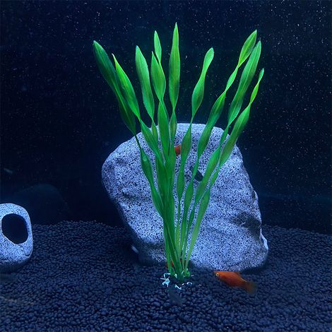 Plantes artificielles pour aquarium, lot de 10 plantes en plastique colorées, grande décoration aquatique, plantes hydroponiques de simulation, acces (1/5)