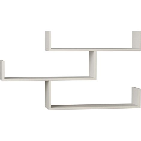 Estante de pared, estante de almacenamiento Shelf Blanco (1/4)