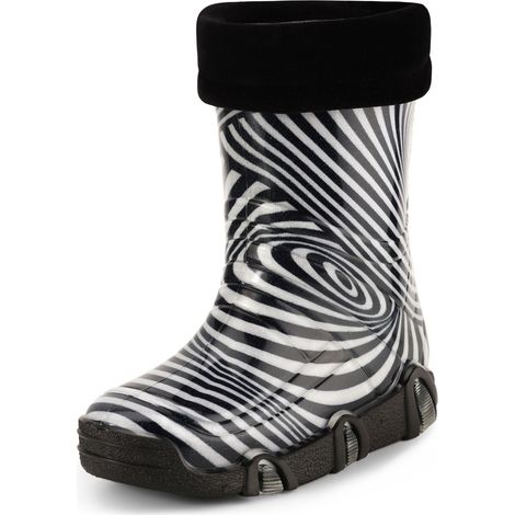 Ladeheid Bottes de Pluie Chaussure Enfant Fille Garçon Swk2021 (Modèle-48, 25/26 EU)