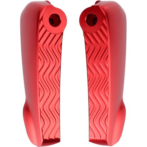 Paire de repose-pieds arrière, coussinet de pédale, repose-pieds pliable pour moto Vespa GT/GTS/GTVRed (1/5)