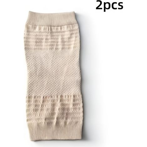 Genouillères respirantes – Thermiques unisexes, taille unique, support léger pour intérieur et extérieur, couleurs mélangées, 2 pièces (1/4)