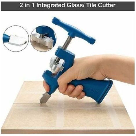 Integriertes 2-in-1-Glasfliesenschneidset, professionelles Schneidwerkzeug von 2 mm bis 20 mm (1/5)