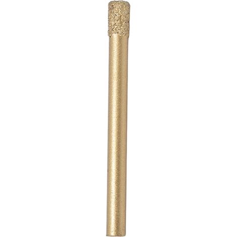 Foret diamant, ouvre-scie cloche, outil de coupe de perçage pour verre granite, tige ronde de 6 mm