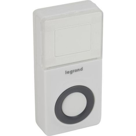 Legrand 041617 Bouton poussoir radio pour kit carillon