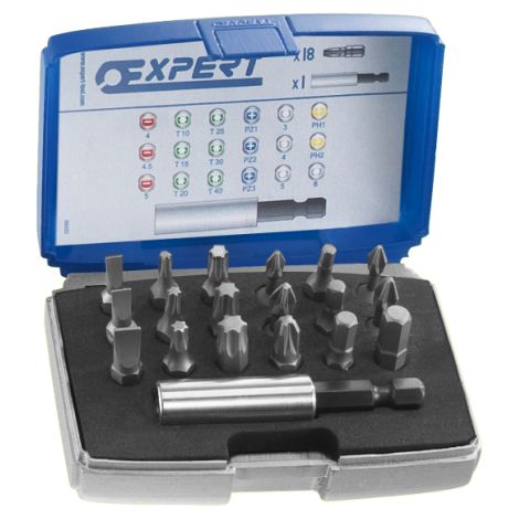 Caja de brocas 1/4+ ACC EXPERT de Facom - 19 piezas - E113901