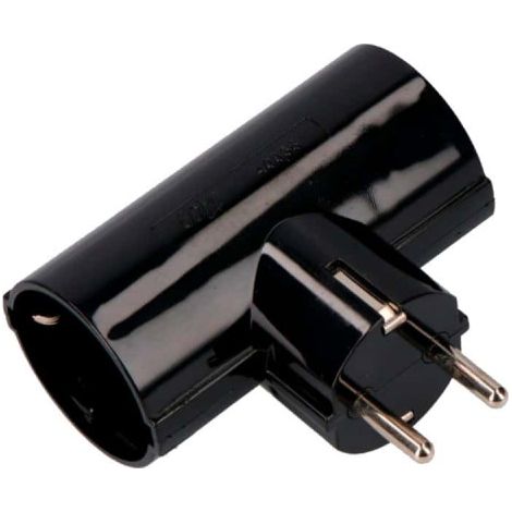 Doppel-EDM-Stecker 16A männlich 40058