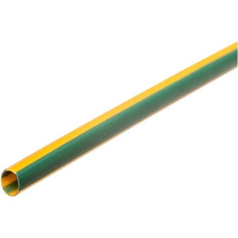 Tubo termorretr谩ctil de pared delgada, secciones de 1 m, CR 3.2/1.6 amarillo-verde, 427523 /50 unidades/