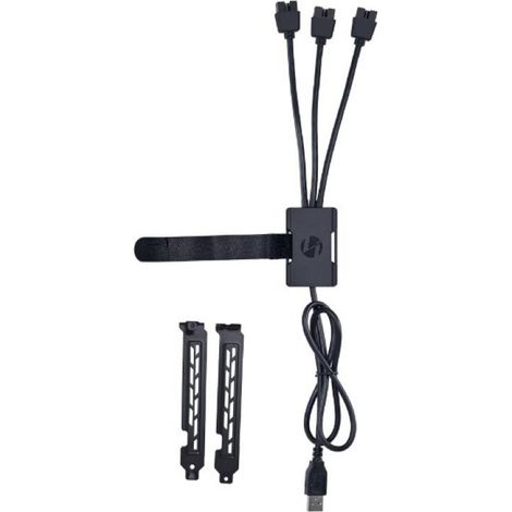Lian Li PW-U2TPAB USB Hub - Black