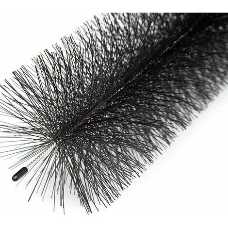 Protège gouttières hérisson 120 cm – Diamètre 12 cm – Pics en PP sur tige acier inox – Installation sans outil – Nature