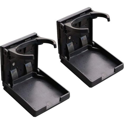 Ensemble de 2 porte-gobelets réglables, pour voiture, bateau, ABS, faciles à installer (1/5)