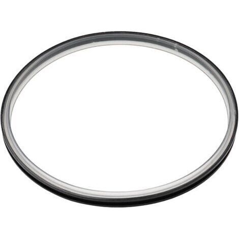 Joint de couvercle compatible avec Vorwerk Thermomix TM31 robot de cuisine - Anneau d'étanchéité, transparent / noir