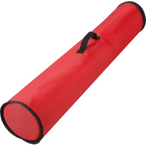 Sac de rangement en papier d'emballage cadeau 127x22.8x22.8cm / 50x8.97x8.97in, conteneur d'emballage rouge (1/5)