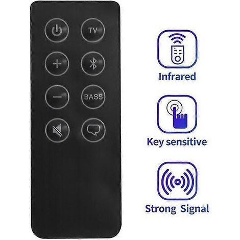 CD Player Home Media Audio Remote Control for Bose SOLO 5 15 II Bluetooth-Compatible Music System Co
