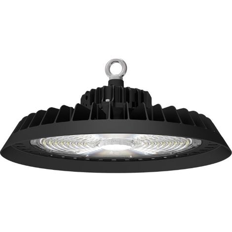 Suspension industrielle UFO 200w 160lm/w avec détecteur de mouvement - Unité / Blanc Neutre - SILUMEN (1/5)