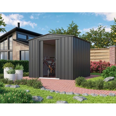 Globel Industries Gerätehaus "Gartenmanager Dream 88", anthrazit, 6,05 m², ohne Schleppdach (1/5)