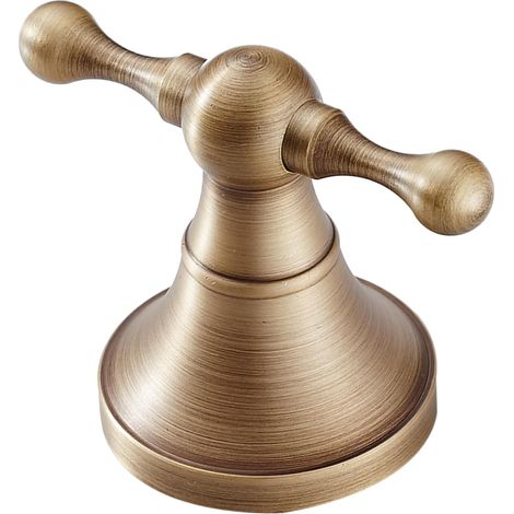 Patère décorative laiton antirouille, pour serviette/chapeau (1/5)