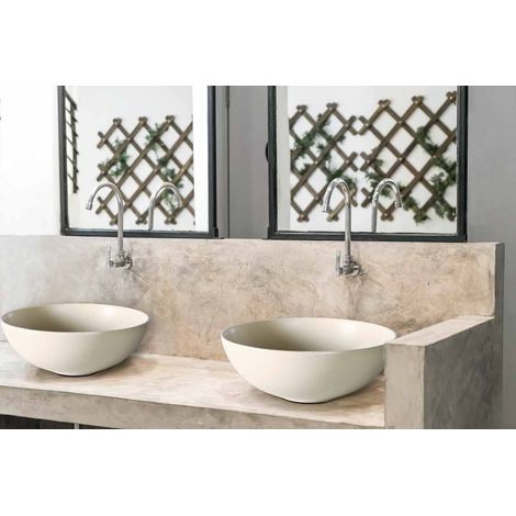 MOSAVIT CERAM Lavabo Sobre Encimera Beige - ref: MSV-CERAMBE