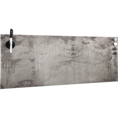 Maison Exclusive - Lavagna Magnetica a Parete in Vetro 60x20 cm