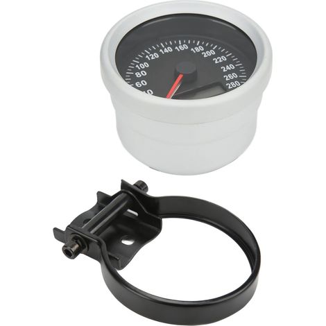 Compteur de vitesse GPS universel étanche jusqu'à 280 mph pour voiture, bateau et moto 12 V (1/5)