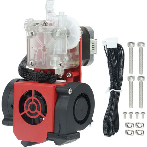 Kit d'extrudeuse à entraînement direct pour imprimante 3D, avec double ventilateur soufflant, moteur pas à pas 42-34 24V, accessoires de mise à niveau