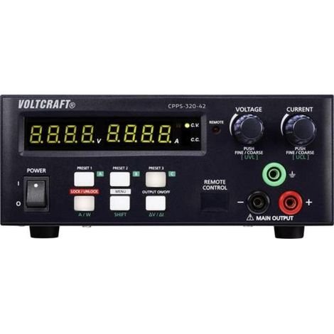 [GEBRAUCHT] B-Ware Voltcraft CPPS-320-42 Labornetzgerät, einstellbar 0.02 - 42 V/DC 0.01 - 20A 320W (1/2)