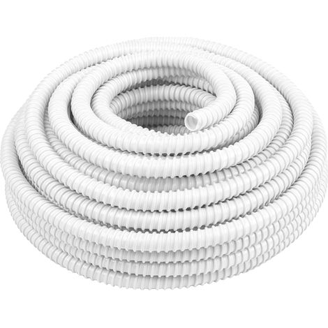 Tuyau de vidange de condensation Ø 16 mm, 25 m, tuyau en PVC pour systèmes de climatisation, coupable sur mesure, résistant aux UV et flexible (1/5)