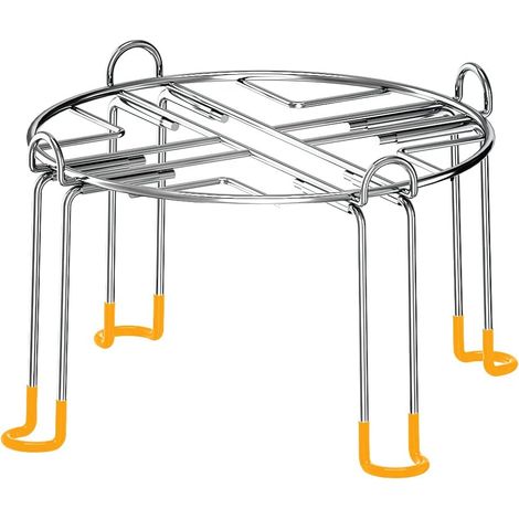 support amovible en acier inoxydable avec pieds antidérapants caoutchoutés, support assorti pour système de filtre à eau 2,25/2,9 gallons ou autres filtres à eau de taille moyenne (1/5)